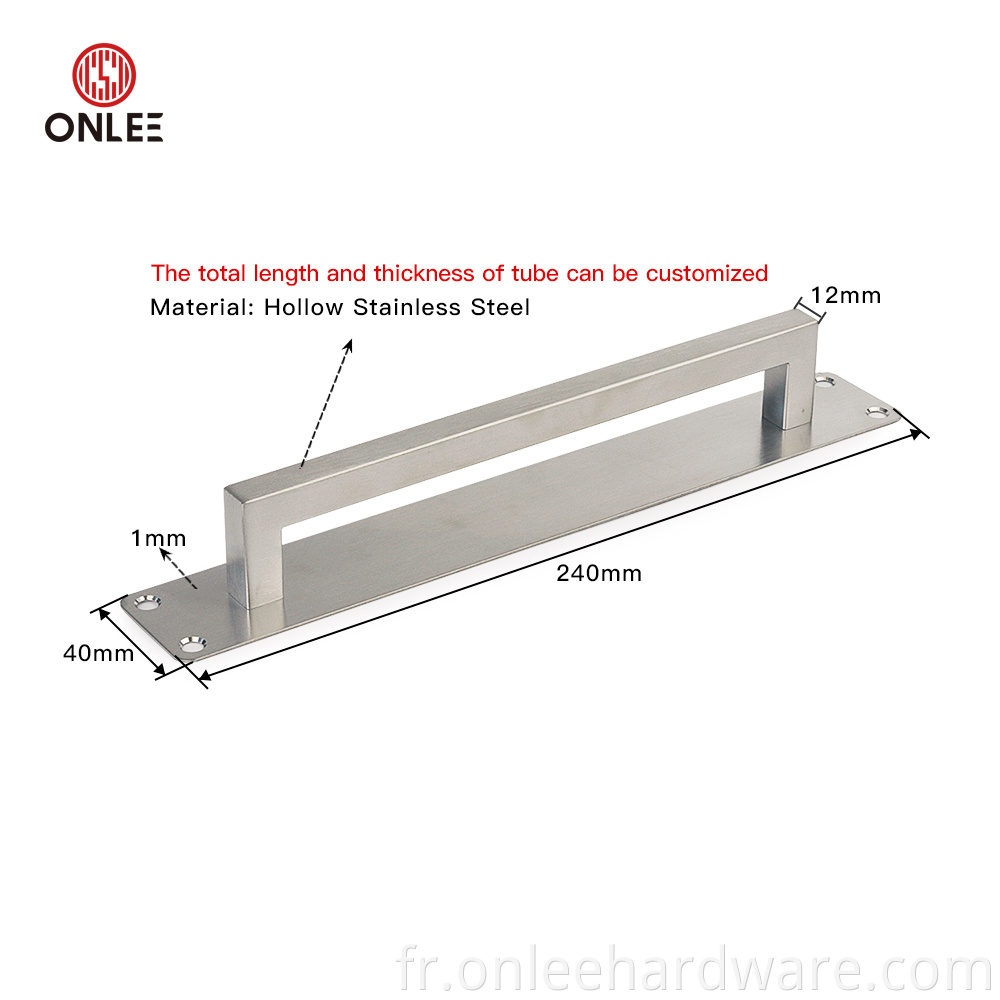 Single big pull plate drawing